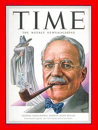 Allen Dulles Allen Dulles on the Cover of Time Magazine